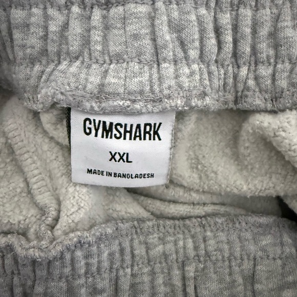 2/$35 Gymshark Strength Department Graphic Joggers - Light Grey Core Marl - Picture 7 of 8